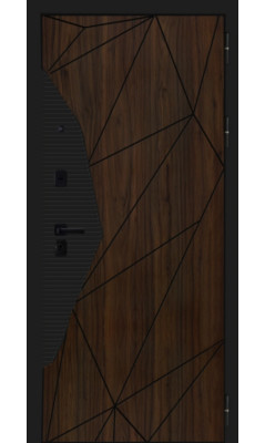 Входная дверь 105 ОРЕХ КАНЬОН КОНЬЯК - фото